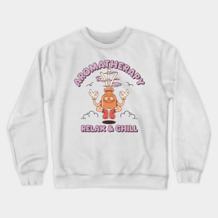 retro diffuser relax and chill Crewneck Sweatshirt